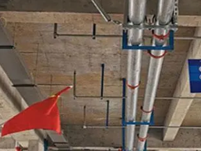 五峰管廊支架的安装方法